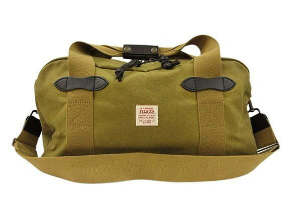 【中古】フィルソン FILSON スモール ティンクロス ダッフルバッグ 2WAY ボストンバッグ 鞄 ベージュ系 キャンプ アウトドア メンズ レディース 【ベクトル 古着】 260508