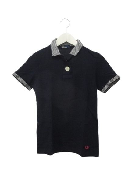 【中古】フレッドペリー FRED PERRY ポロシャツ M 半袖 ロゴ刺繍 ネイビー 紺 トップス レディース 【ベクトル 古着】 260513ブランドフレッドペリー FRED PERRY表記サイズM実寸サイズ肩幅：34cm　身幅：41cm　着丈：58cm　袖丈：18cm　　素材綿100%色ネイビー仕様-状態毛羽立ちはありますが、目立つような汚れ・ダメージは見受けられません。付属品-備考-商品のお問い合わせの回答を休止しております。＊各商品ページの商品詳細等をご確認の上ご購入ください。【中古】フレッドペリー FRED PERRY ポロシャツ M 半袖 ロゴ刺繍 ネイビー 紺 トップス レディース 【ベクトル 古着】 260513状態ランク　”AB”詳細については、下記および「状態ランクについて」ページをご覧ください。未使用・新品の商品ほぼ新品同様の商品使用感が少なく、かなり状態の良い商品使用感はあるが、傷や汚れの少ない商品使用感の他、傷や汚れが見られる商品かなり大きな傷みがある難あり商品※S〜CランクはUSED品となりますので、使用感をご理解の上でご入札下さい。状態ランクについてinformationブランドフレッドペリー FRED PERRY表記サイズM実寸サイズ肩幅：34cm　身幅：41cm　着丈：58cm　袖丈：18cm　　素材綿100%色ネイビー仕様-状態毛羽立ちはありますが、目立つような汚れ・ダメージは見受けられません。付属品-備考-商品のお問い合わせの回答を休止しております。＊各商品ページの商品詳細等をご確認の上ご購入ください。本商品は一点物です他サイトや店舗にて販売している商品です。多少のお時間差にて欠品になることもございます。予めご了承頂ますようお願い致します。ベクトル・サイズガイドはこちらこの商品と同じブランドの商品を見る