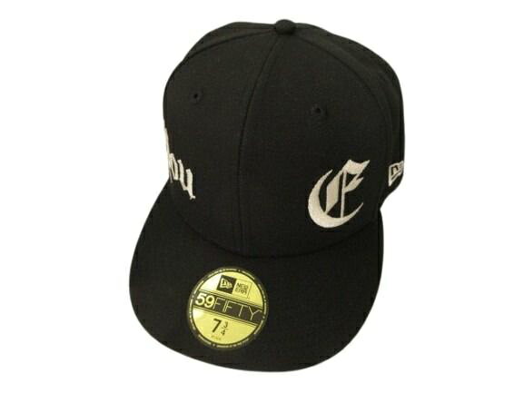 ニューエラ NEW ERA エグサンプル EXAMPLE キャップ GOD BLESS YOU 帽子 ブラック 61.5cm メンズ  260715