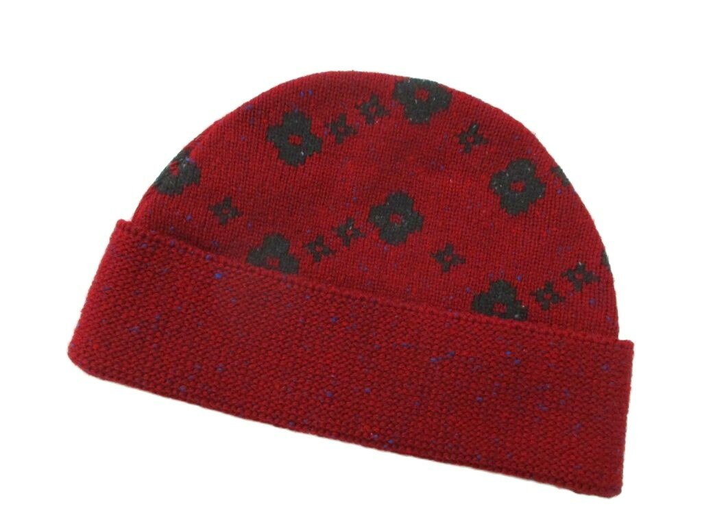 【美品】LOUIS VUITTON ニット帽 ニットキャップ 赤 ウール 楽天市場】ルイヴィトン ニットキャップの通販