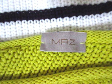 マルツィアーリ MRZ ニット ボーダー セーター オープンバック 長袖 XS 小さいサイズ イタリア製 マルチ コットン LEK X レディース 【中古】【ベクトル 古着】 180815 ブランド古着ベクトルプレミアム店