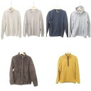 【中古】ユニクロ UNIQLO ジーユー GU 6点 セット おまとめ ジャケット ニット トップス 等 L-XLサイズ マルチカラー メンズ 【ベクトル 古着...