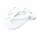 【中古】ワコマリア WACKO MARIA HAYN BEACH SANDALS ビーチ サンダル 8 26cm 白 ホワイト A0625 メンズ 【ベクトル ...