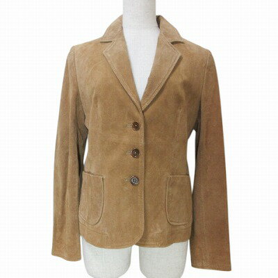 【中古】メーカーズシャツ カマクラ MAKER'S SHIRT 鎌倉 ピッグスエード ジャケット レザー 総裏地 3B ..