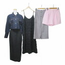 【中古】ナチュラルビューティーベーシック NATURAL BEAUTY BASIC ザラ クラシカルエルフ 他 5点セット 衣類 まとめ ショートパンツ ロング...