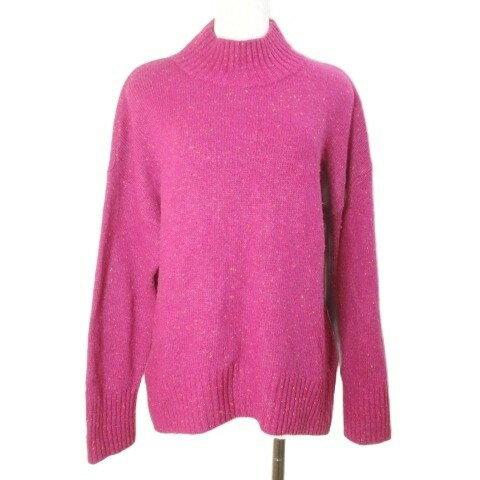 【中古】ユナイテッドアローズ A DAY IN THE LIFE UNITED ARROWS ネップニット セーター 長袖 ハイネッ..