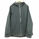 【中古】ユニクロ UNIQLO 211-400698 ジャケット 美品 ブロックテック ナイロン パーカー フルジップ 防水 L 黒 レディース 【ベクトル 古着】 240416