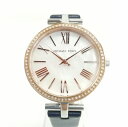 【中古】マイケルコース MICHAEL KORS MK-2833 Maci マーシ クオーツ 腕時計 シェル文字盤 ラインストーン レディース 【ベクトル 古着...
