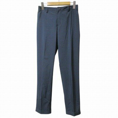 【中古】ユナイテッドアローズ UNITED ARROWS 美品 21SS COZY タフタ パンツ スラックス PERTEX ストレッチ 薄手 ダブル仕上げ S 紺 ネイビー X メンズ 【ベクトル 古着】 250706