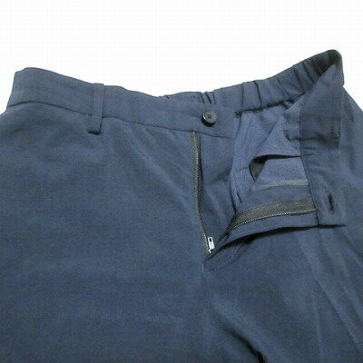 【中古】ユナイテッドアローズ UNITED ARROWS 美品 21SS COZY タフタ パンツ スラックス PERTEX ストレッチ 薄手 ダブル仕上げ S 紺 ネイビー X メンズ 【ベクトル 古着】 250706