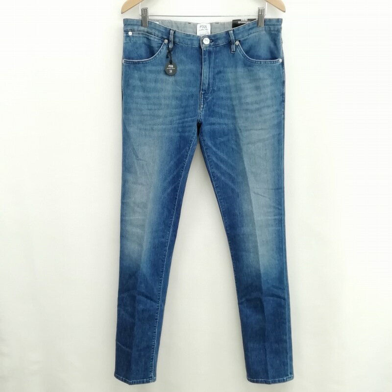 【中古】未使用品 ピーティーゼロチンクエ PT05 SWING NEW SUPERSLIM FIT デニム パンツ ジーンズ 34 インディゴ メンズ 【ベクトル 古着】 250623