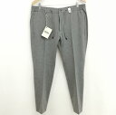 【中古】未使用品 giabsarchivio ジャブスアルキヴィオ Masaccio マサッチョ イージー ジャージー パンツ スラックス 50 チャコールグレー メンズ 【ベクトル 古着】 250624(4)