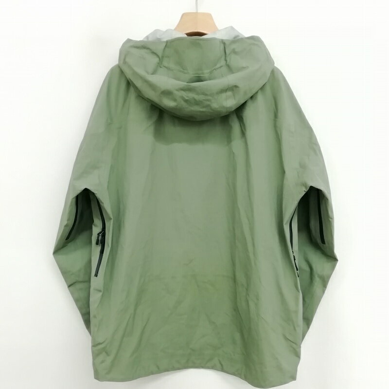 【中古】POLEWARDS ポールワーズ PW27JN21 DUALFORCE APEX JACKET ナイロン マウンテンパーカー ジャケット M グリーン メンズ 【ベクトル 古着】 250625