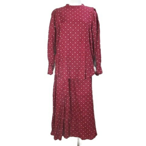 【中古】スタディオクリップ Studio Clip Natural by 美品 21SS セットアップ リネンプチフラワーブラ..