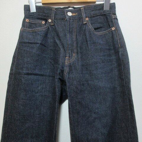 【中古】ミラオーウェン Mila Owen アシンメトリーヘムストレートデニムパンツ ジーンズ カットオフ ハイウエスト 0 S相当 紺 ネイビー 09WFP204002 /X レディース 【ベクトル 古着】 260327 vectorpremium-18996196 ブランド古着ベクトルプレミアム店 サンプル画像3