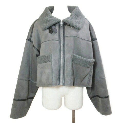 Zara フェイクレザーボンバー zara ボンバー ジャケット レディース 美
