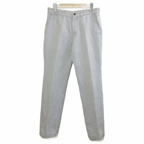 Half Pants, Shorts - 【中古】マーガレットハウエル MARGARET HOWELL パンツ チノパン リネン混 綿麻 M ライトグレー /X メンズ 【ベクトル 古着】 260429