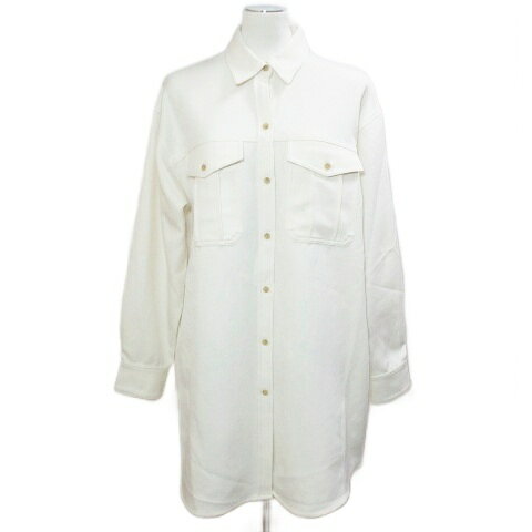 シンプリシテェ SIMPLICITE 25AW ウォッシャブル ツイルチュニックシャツ 長袖 微起毛 ナチュラル 25050700702030 /X レディース  260519