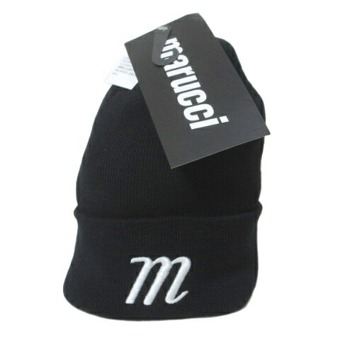 【中古】未使用品 マルチ marucci タグ付き ニット帽 ニットキャップ 帽子 ロゴ刺?...