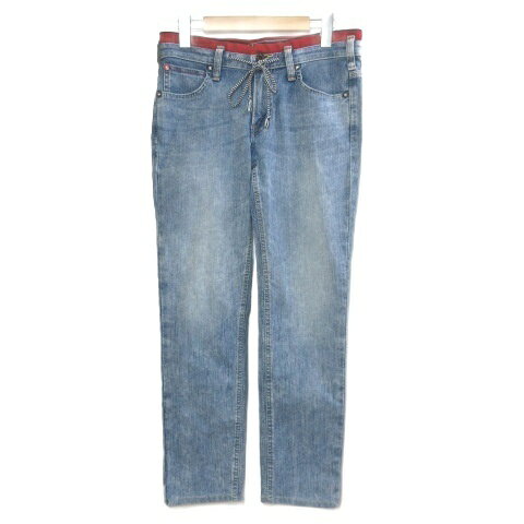 [Used] Edwin 503 Jersey Denim Pants Jeans Stretch Drawstring Used Finish Size S Blue ER007L /X Women's [Vector Used Clothing] 260630