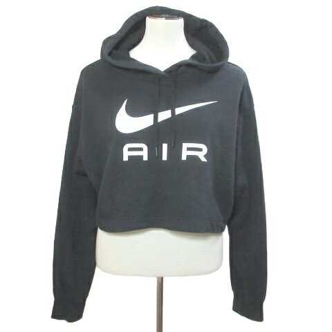 【中古】ナイキ NIKE ウィメンズ NSW エア フリース OS プルオーバー L/S フーディ パーカー ショート丈 長袖 ロゴプリント 裏毛 S 黒 ブラック FB8650-010 /X レディース 【ベクトル 古着】 260722ブランドナイキ NIKE表記サイズS実寸サイズ肩幅：51cm　身幅：54cm　着丈：43cm　袖丈：53cm　　素材綿80%、ポリエステル20%色黒 ブラック仕様透け感：なし 裏地：なし 伸縮性：あり 光沢感：なし 生地の厚さ：普通 状態右袖口付近に8mm程度の薄い汚れ、腹部中央に5mm、1cm程度の同系色のシミ、フード回り、両袖口のリブに若干の色褪せ、香水の香りがします。 その他に目立ったダメージはなく、問題なくご使用いただける商品です。 ※あくまでも中古品ですので掲載写真や記載内容をご確認いただき、ご理解の上ご購入ください。備考品番： FB8650-010 (株)ナイキジャパン商品のお問い合わせの回答を休止しております。＊各商品ページの商品詳細等をご確認の上ご購入ください。【中古】ナイキ NIKE ウィメンズ NSW エア フリース OS プルオーバー L/S フーディ パーカー ショート丈 長袖 ロゴプリント 裏毛 S 黒 ブラック FB8650-010 /X レディース 【ベクトル 古着】 260722状態ランク　”AB”詳細については、下記および「状態ランクについて」ページをご覧ください。未使用・新品の商品ほぼ新品同様の商品使用感が少なく、かなり状態の良い商品使用感はあるが、傷や汚れの少ない商品使用感の他、傷や汚れが見られる商品かなり大きな傷みがある難あり商品※S〜CランクはUSED品となりますので、使用感をご理解の上でご入札下さい。状態ランクについてinformationブランドナイキ NIKE表記サイズS実寸サイズ肩幅：51cm　身幅：54cm　着丈：43cm　袖丈：53cm　　素材綿80%、ポリエステル20%色黒 ブラック仕様透け感：なし 裏地：なし 伸縮性：あり 光沢感：なし 生地の厚さ：普通 状態右袖口付近に8mm程度の薄い汚れ、腹部中央に5mm、1cm程度の同系色のシミ、フード回り、両袖口のリブに若干の色褪せ、香水の香りがします。 その他に目立ったダメージはなく、問題なくご使用いただける商品です。 ※あくまでも中古品ですので掲載写真や記載内容をご確認いただき、ご理解の上ご購入ください。備考品番： FB8650-010 (株)ナイキジャパン商品のお問い合わせの回答を休止しております。＊各商品ページの商品詳細等をご確認の上ご購入ください。本商品は一点物です他サイトや店舗にて販売している商品です。多少のお時間差にて欠品になることもございます。予めご了承頂ますようお願い致します。ベクトル・サイズガイドはこちらこの商品と同じブランドの商品を見る