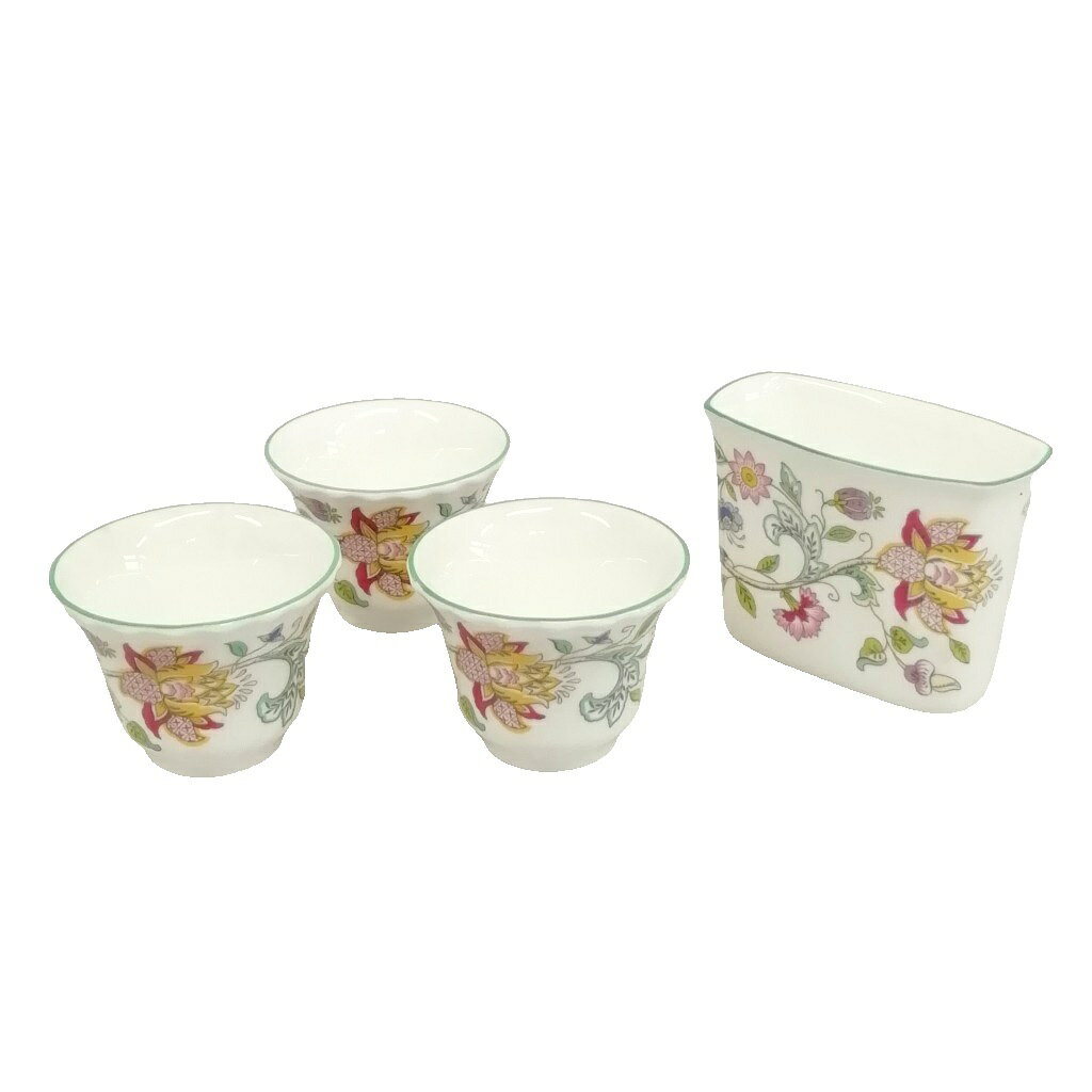 【中古】ミントン Minton ハドンホール エッグカップ ナプキンスタンド セット 【...