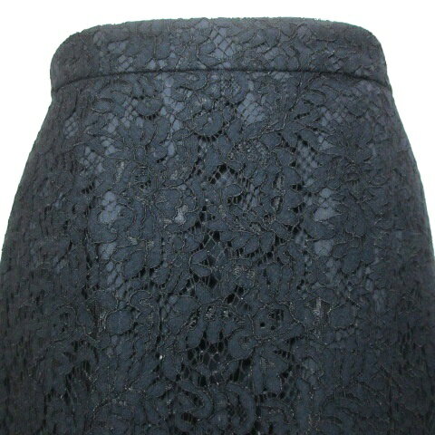 【中古】23区 オンワード樫山 22SS ラッセルコードレース スカート タイト ミモレ丈 36 S相当 紺 ネイビー SKWOIZ0704 /X レディース 【ベクトル 古着】 260905 vectorpremium-19409439 ブランド古着ベクトルプレミアム店 サンプル画像3