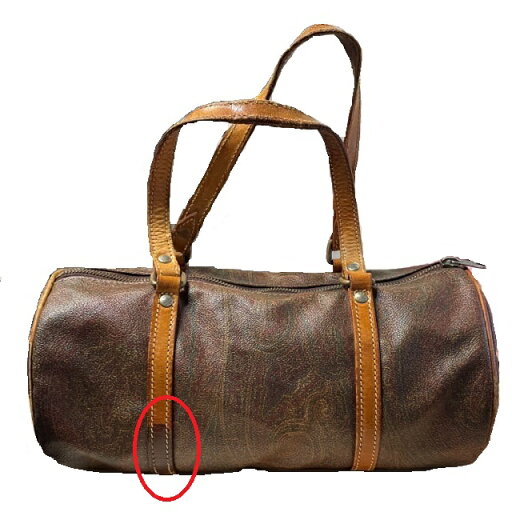 【中古】エトロ ETRO ハンドバッグ ミニボストン ペイズリー柄 ブラウン 茶 /AG レディース 【ベクトル 古着】 240517 【中古】エトロ ETRO ハンドバッグ ミニボストン ペイズリー柄 ブラウン 茶 /AG レディース 【ベクトル 古着】 240517