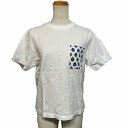 【中古】ユニクロ UNIQLO Tシャツ カットソー 半袖 プルオーバー ? ホワイト 白 /AG レディース 【ベクトル 古着】 240612(4)