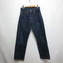 【中古】リーバイス Levi's 502XX セルビッチ デニム パンツ ジーンズ 29 インディゴ ビッグE 赤耳 ジッパーフライ ボタン裏J22 日本製 メンズ 【ベクトル 古着】 250512(4)