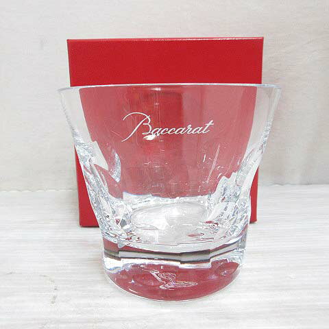 【中古】未使用品 バカラ Baccarat ベルーガ クリスタル ロックグラス タンブラー 1客 箱 ...