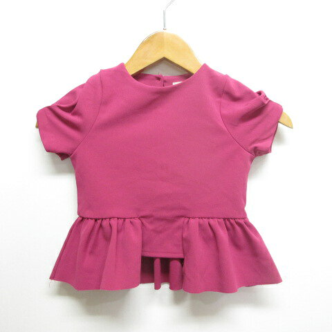 【中古】プティマイン petit main 美品 半袖 ペプラム カットソー チュニック 100 チェリーピンク 子供服 キッズ 【ベクトル 古着】 260825表記サイズ100実寸サイズ肩幅：20cm　身幅：29cm　着丈：31.5-37cm　袖丈：14cm　　素材【本体】 ポリエステル94％、ポリウレタン6％色チェリーピンク ※色に関しては、この商品の出品者の主観で判断しておりますのでカタログや正規のカラーとは言いまわしが異なる場合があります。状態使用感が少なく、かなり状態の良い商品です。 ※あくまでも中古品ですので掲載写真や記載内容をご確認いただき、ご理解の上ご購入ください。商品のお問い合わせの回答を休止しております。＊各商品ページの商品詳細等をご確認の上ご購入ください。【中古】プティマイン petit main 美品 半袖 ペプラム カットソー チュニック 100 チェリーピンク 子供服 キッズ 【ベクトル 古着】 260825状態ランク　”A”詳細については、下記および「状態ランクについて」ページをご覧ください。未使用・新品の商品ほぼ新品同様の商品使用感が少なく、かなり状態の良い商品使用感はあるが、傷や汚れの少ない商品使用感の他、傷や汚れが見られる商品かなり大きな傷みがある難あり商品※S〜CランクはUSED品となりますので、使用感をご理解の上でご入札下さい。状態ランクについてinformation表記サイズ100実寸サイズ肩幅：20cm　身幅：29cm　着丈：31.5-37cm　袖丈：14cm　　素材【本体】 ポリエステル94％、ポリウレタン6％色チェリーピンク ※色に関しては、この商品の出品者の主観で判断しておりますのでカタログや正規のカラーとは言いまわしが異なる場合があります。状態使用感が少なく、かなり状態の良い商品です。 ※あくまでも中古品ですので掲載写真や記載内容をご確認いただき、ご理解の上ご購入ください。商品のお問い合わせの回答を休止しております。＊各商品ページの商品詳細等をご確認の上ご購入ください。本商品は一点物です他サイトや店舗にて販売している商品です。多少のお時間差にて欠品になることもございます。予めご了承頂ますようお願い致します。ベクトル・サイズガイドはこちらこの商品と同じブランドの商品を見る