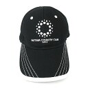 【中古】ノーブランド PATTAYA COUNTRY CLUB GOLF パタヤ カントリー クラブ キャップ 帽子 ゴルフウェア 黒 ブラック メンズ 【ベクトル 古着】 240216