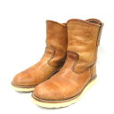 【中古】レッドウィング REDWING 866 緑犬タグ アイリッシュセッター ペコス ブーツ 茶 ブラウン 7 メンズ 【ベクトル 古着】 240326ブランドレッドウィング REDWING表記サイズ7 (25cm相当）実寸サイズ筒周り：34.5cm　筒高：20.5cm　ヒールの高さ：2cm　足首：44cm　　素材レザー色茶 ブラウン仕様866状態この商品には下記のようなダメージがあります。 ・両足かかとソール部分が減っています。 ・両足レザーアッパー部分全体に細かなスレやシミやムラなどのダメージや使用感がございます。 全体的に中古品としての使用感・着用感が見られるものの、普通にお使いいただける商品です。 ※全体的に中古品としての使用感と上記のようなダメージがありますが、通常使用には支障のない商品です。掲載写真や記載内容をご確認いただき、ご理解の上ご購入ください。商品のお問い合わせの回答を休止しております。＊各商品ページの商品詳細等をご確認の上ご購入ください。【中古】レッドウィング REDWING 866 緑犬タグ アイリッシュセッター ペコス ブーツ 茶 ブラウン 7 メンズ 【ベクトル 古着】 240326状態ランク　”B”詳細については、下記および「状態ランクについて」ページをご覧ください。未使用・新品の商品ほぼ新品同様の商品使用感が少なく、かなり状態の良い商品使用感はあるが、傷や汚れの少ない商品使用感の他、傷や汚れが見られる商品かなり大きな傷みがある難あり商品※S〜CランクはUSED品となりますので、使用感をご理解の上でご入札下さい。状態ランクについてinformationブランドレッドウィング REDWING表記サイズ7 (25cm相当）実寸サイズ筒周り：34.5cm　筒高：20.5cm　ヒールの高さ：2cm　足首：44cm　　素材レザー色茶 ブラウン仕様866状態この商品には下記のようなダメージがあります。 ・両足かかとソール部分が減っています。 ・両足レザーアッパー部分全体に細かなスレやシミやムラなどのダメージや使用感がございます。 全体的に中古品としての使用感・着用感が見られるものの、普通にお使いいただける商品です。 ※全体的に中古品としての使用感と上記のようなダメージがありますが、通常使用には支障のない商品です。掲載写真や記載内容をご確認いただき、ご理解の上ご購入ください。商品のお問い合わせの回答を休止しております。＊各商品ページの商品詳細等をご確認の上ご購入ください。本商品は一点物です他サイトや店舗にて販売している商品です。多少のお時間差にて欠品になることもございます。予めご了承頂ますようお願い致します。ベクトル・サイズガイドはこちらこの商品と同じブランドの商品を見る