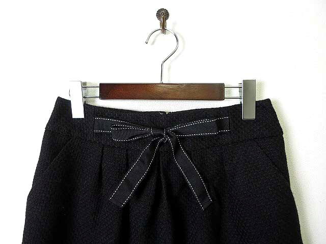 【中古】ロペピクニック ROPE Picnic スカート コクーン タック リボン M 黒 ブラック レディース 【ベクトル 古着】 191128 ベクトルプレミアム店 vectorpremium-15443640 ブランド古着ベクトルプレミアム店 サンプル画像3