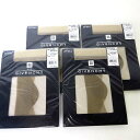 【中古】未使用品 ジバンシィ GIVENCHY ストッキング パンスト ハイソックス 4足 セット ゴム付き 透明 23-24cm ベージュ 美品 レディース 【ベクトル 古着】 250708