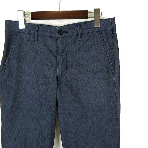 【中古】エドウィン EDWIN GED102 パンツ スリム ストレッチ トラウザーパンツ S 青 ブルー メンズ 【ベクトル 古着】 251019