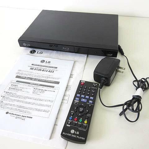 【中古】LG エレクトロニクス ブルーレイディスク DVDプレーヤー BP135 黒 ブラック 動作確認済 ジャンク リモコン コード付 その他 【ベクトル 古着】 260811