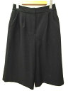 マーキュリーデュオ MERCURYDUO 15SS サップガウチョ パンツ 001510701301 ツータック ミドル丈 ワイド 無地 M 黒 ブラック Y71340 レディース 【中古】【ベクトル 古着】 170615 ブランド古着ベクトルプレミアム店