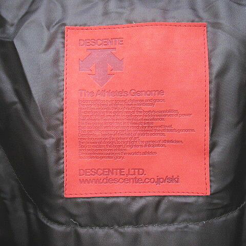 【中古】デサント DESCENTE スノーウェア セットアップ 上下 ダウンジャケット ロ...