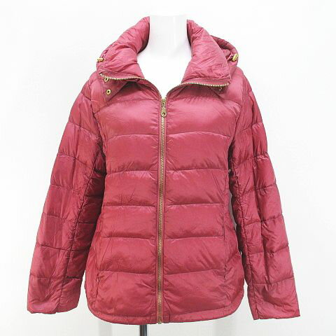 【中古】ダウネン Daunen ダウン ジャケット M ボルドー系 ジップアップ ポケット レディース 【ベクトル 古着】 250320 【中古】ダウネン Daunen ダウン ジャケット M ボルドー系 ジップアップ ポケット レディース 【ベクトル 古着】 250320