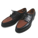 【中古】Lloyd Footwear ロイドフットウェア レースアップシューズ バイカラー UK3.5 ブラック 黒系 ブラウン 茶系 レザー レディース 【ベクトル 古着】 250413(4)