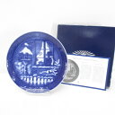 【中古】ロイヤルコペンハーゲン ROYAL COPENHAGEN イヤープレート ブルー 青 インテリア オブジェ ブランド食器 その他 【ベクトル 古着】 250502(3)
