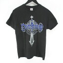 【中古】新日本プロレス DOMINION 2016 6.19 in OSAKA-JO HALL 半袖 Tシャツ カットソー S 黒系 ブラック プリント メンズ...