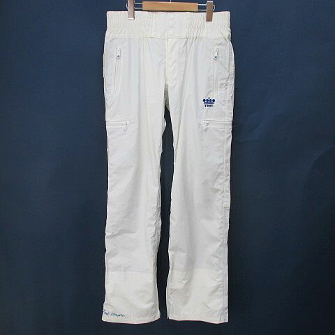 【中古】ティーエムティー TMT CLASSIC TPT-F11CL01 レインパンツ ロング丈 L 白系 ホワイト ジップフライ 刺繍 プリント 日本製 メンズ 【ベクトル 古着】 250810 【中古】ティーエムティー TMT CLASSIC TPT-F11CL01 レインパンツ ロング丈 L 白系 ホワイト ジップフライ 刺繍 プリント 日本製 メンズ 【ベクトル 古着】 250810