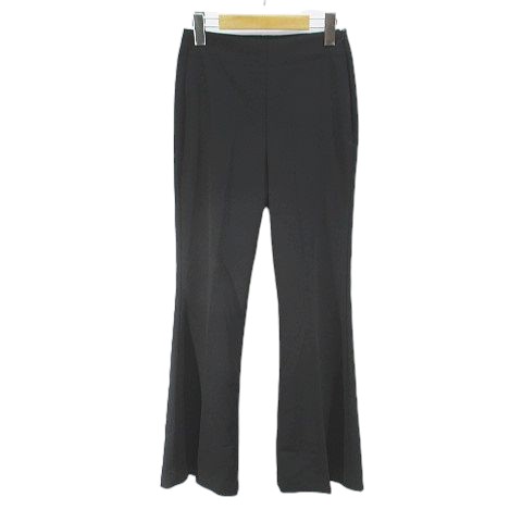 【中古】ナルシス Narcissus ロングパンツ スラックス F 黒系 ブラック ストレッチ 無地 レディース 【ベクトル 古着】 251021