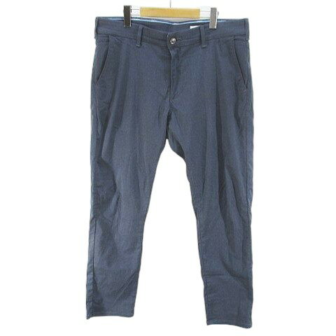 【中古】エドウィン EDWIN JERSEYS JM732C ロング丈 テーパードパンツ ジップフライ XL 灰系 グレー 無地 メンズ 【ベクトル 古着】 251129