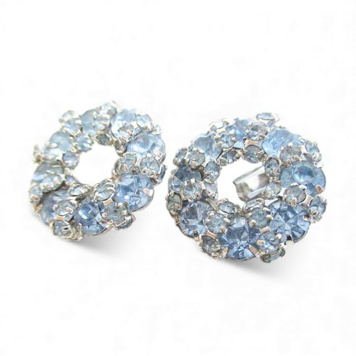 【中古】ワーナー WARNER ラインストーン ヴィンテージ イヤリング アクセサリー レディース 【ベクトル 古着】 251202