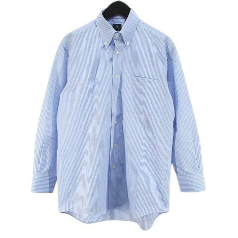 【中古】イリオス ILIOS Camicia ストライプ柄 長袖 ワイシャツ 40-80 青系 ライトブルー ボタンダウン メンズ 【ベクトル 古着】 251211表記サイズ40-80実寸サイズ肩幅：45cm　身幅：55cm　着丈：78cm　袖丈：56cm　　素材ポリエステル 55％ 綿 35％ 麻 10％色ライトブルー系 （画像参照）状態首回りにシミあり。 袖口にシミあり。（画像参照）備考中古品を扱っているため、元の商品のデザインや形状が全て把握できかねますので、予めご了承下さい。商品のお問い合わせの回答を休止しております。＊各商品ページの商品詳細等をご確認の上ご購入ください。【中古】イリオス ILIOS Camicia ストライプ柄 長袖 ワイシャツ 40-80 青系 ライトブルー ボタンダウン メンズ 【ベクトル 古着】 251211状態ランク　”B”詳細については、下記および「状態ランクについて」ページをご覧ください。未使用・新品の商品ほぼ新品同様の商品使用感が少なく、かなり状態の良い商品使用感はあるが、傷や汚れの少ない商品使用感の他、傷や汚れが見られる商品かなり大きな傷みがある難あり商品※S〜CランクはUSED品となりますので、使用感をご理解の上でご入札下さい。状態ランクについてinformation表記サイズ40-80実寸サイズ肩幅：45cm　身幅：55cm　着丈：78cm　袖丈：56cm　　素材ポリエステル 55％ 綿 35％ 麻 10％色ライトブルー系 （画像参照）状態首回りにシミあり。 袖口にシミあり。（画像参照）備考中古品を扱っているため、元の商品のデザインや形状が全て把握できかねますので、予めご了承下さい。商品のお問い合わせの回答を休止しております。＊各商品ページの商品詳細等をご確認の上ご購入ください。本商品は一点物です他サイトや店舗にて販売している商品です。多少のお時間差にて欠品になることもございます。予めご了承頂ますようお願い致します。ベクトル・サイズガイドはこちらこの商品と同じブランドの商品を見る