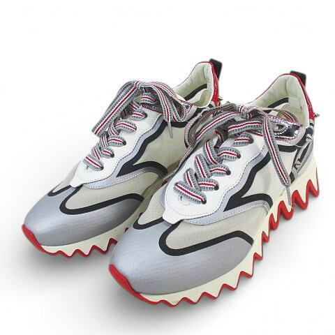 【中古】クリスチャンルブタン Christian louboutin 1210788 Sharkina シャーキーナ スニーカー 36 グレー レディース 【ベクトル 古着】 251225